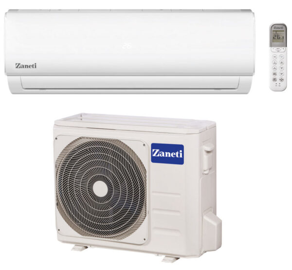 کولر گازی زانتی 24000 (24 هزار) اینورتر (T1) سرد و گرم مدل ZTSD-24HD1RAPA